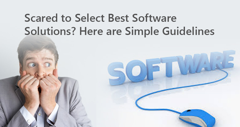 Scared to Select Best Software Solutions? Here are Simple Guidelines